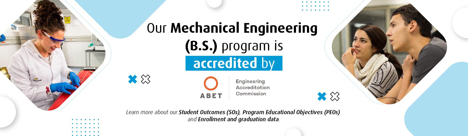mechanical engineering accreditation, Uniandes