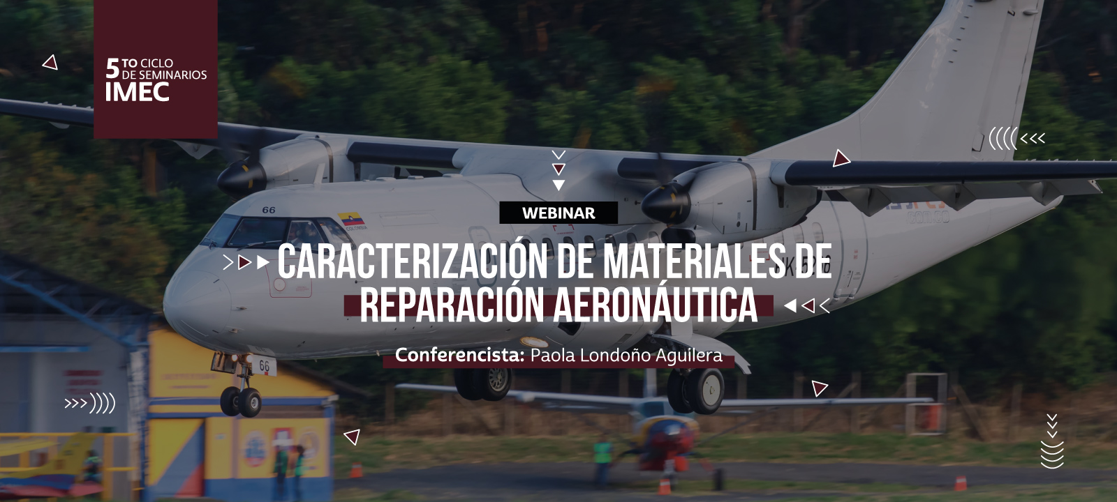 Paola Londoño nos contará sobre materiales usados para la reparación aeronautica