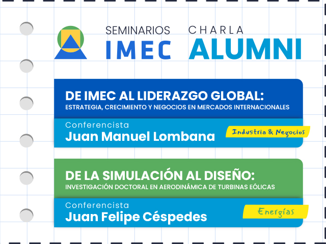 Egresados Ingeniería Mecánica, Juan Felipe Cespedes, Juan Manuel Lombana