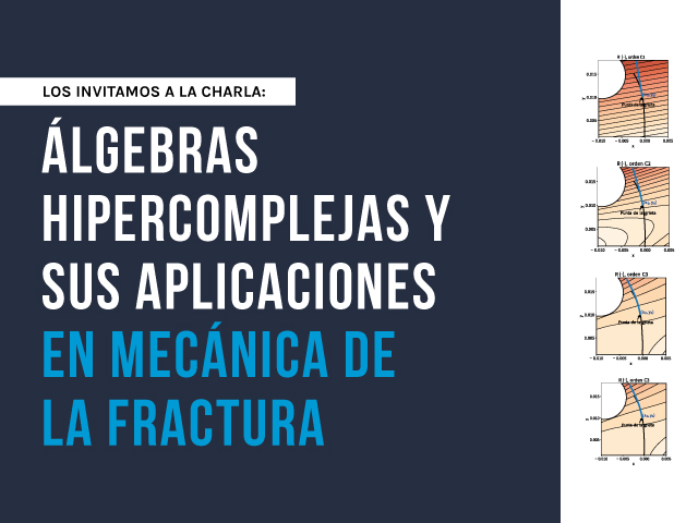 Los invitamos a la charla sobre: Álgebras hipercomplejas y sus aplicaciones en mecánica de la fractura | Uniandes