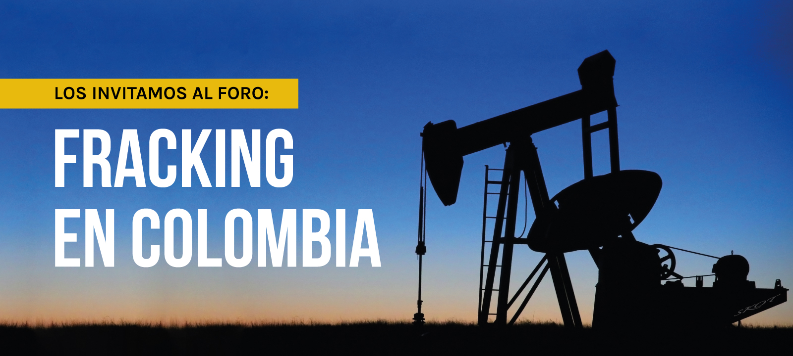 Foro sobre el fracking en Colombia organizado por el Departamento de Ingeniería Mecánica de la Universidad de los Andes