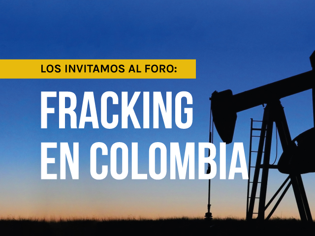 Foro sobre el fracking en Colombia organizado por el Departamento de Ingeniería Mecánica de la Universidad de los Andes