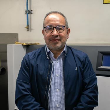 Fabián Présiga, Analista de Calidad y Aseguramiento Metrológico. Departamento de Ingeniería Mecánica - Uniandes