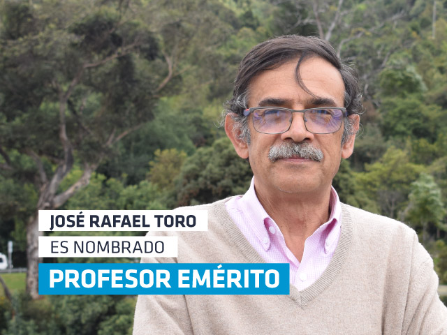 Un nuevo reconocimiento para el profesor José Rafael Toro