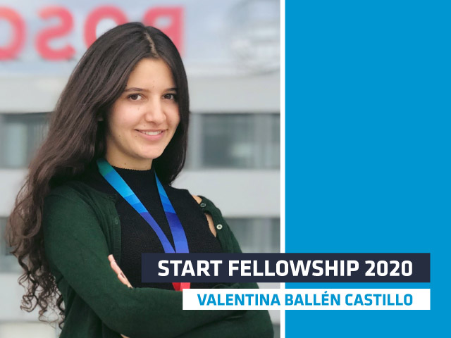 Valentina Ballén Castillo, estudiante de Ingeniería Mecánica, fue seleccionada en el programa START Fellowship 2020 