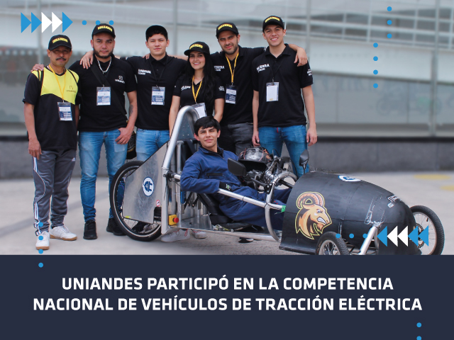 Uniandes participo en la competencia nacional de vehiculos de traccion electrica
