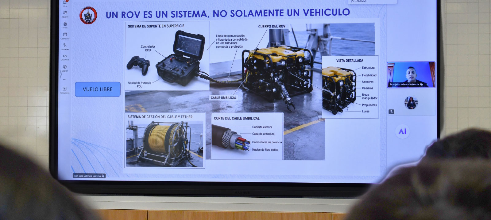 Charla Usos ROV, Ingeniería Mecánica, Uniandes Charla Usos ROV, Ingeniería Mecánica, Uniandes