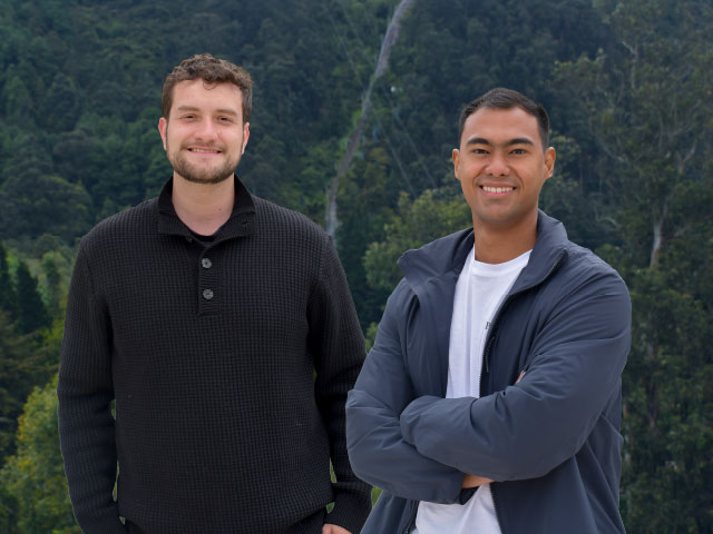 Juan Pablo Zapa y Hugo Flórez, ingeniería mecánica Uniandes