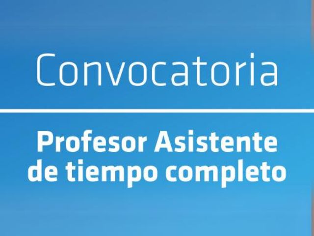 Convocatoria Profesor Asistente, Ingeniería Mecánica de Uniandes