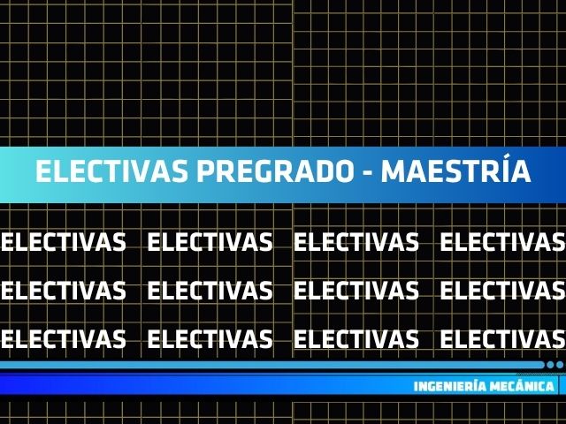 Cursos electivos, Ingeniería Mecánica 
