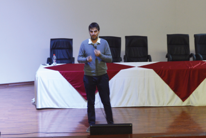 Profesor Giacomo Barbieri como invitado de la Facultad de Mecánica de la Escuela Politécnica Superior de Chimborazo (Ecuador)
